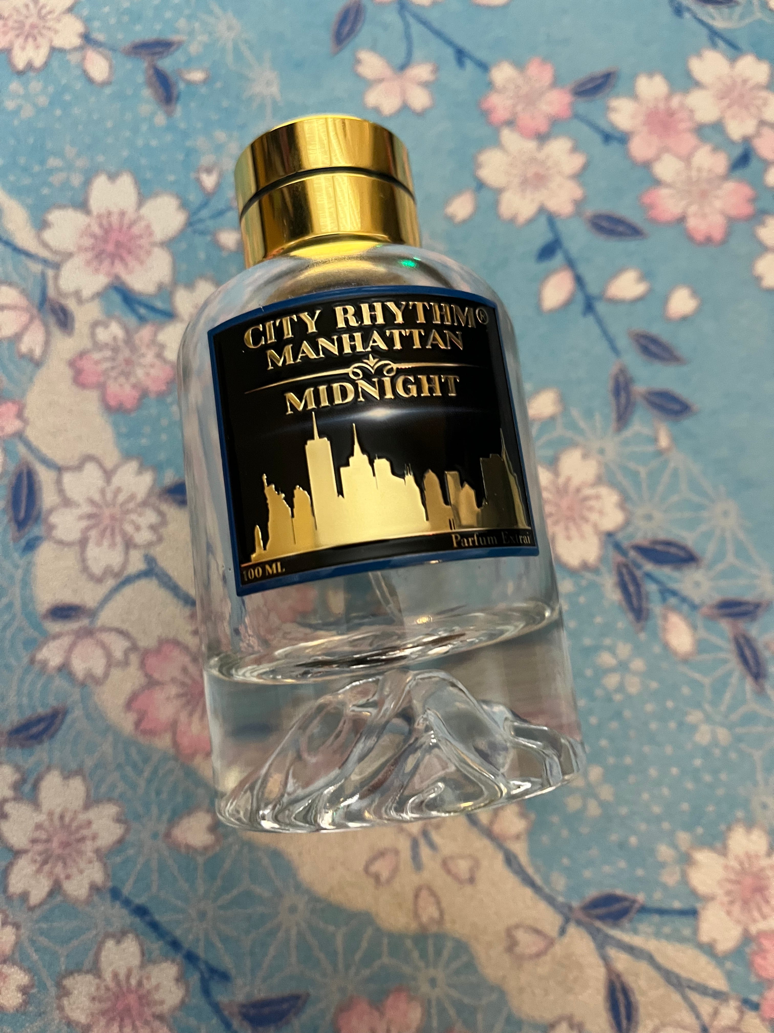 9.1 CR Manhattan Midnight EMPTY BOTTLE and NO BOX